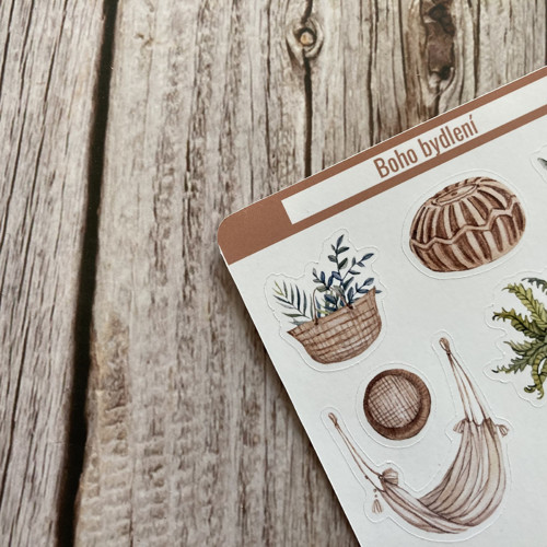 Samolepky Boho bydlení — foto 3