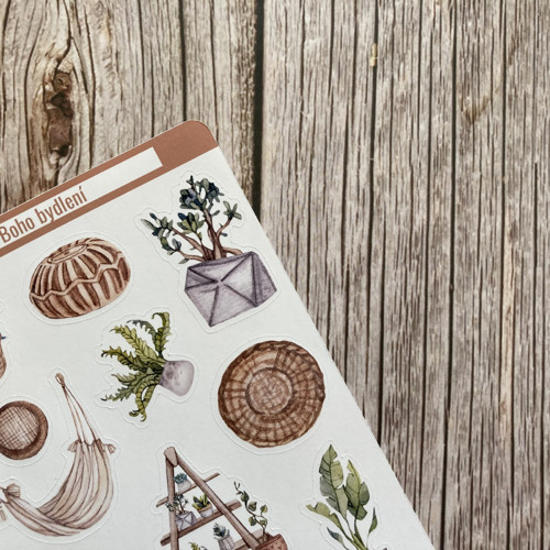 Samolepky Boho bydlení — foto 2