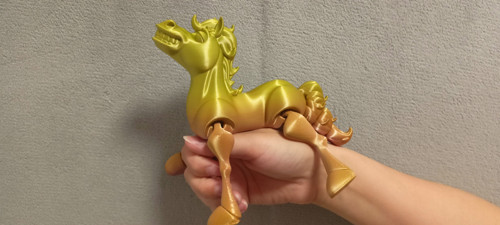 Flexi Veselý Koník - 15 cm - 3D tisk — foto 4