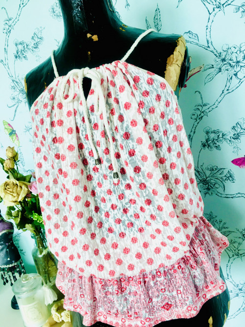 Top boho lehoučký — foto 2