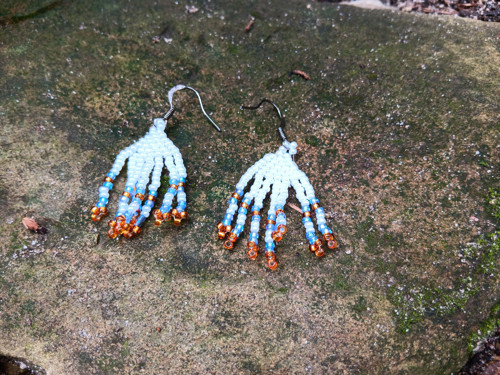 Bílooranžové indianky — foto 3