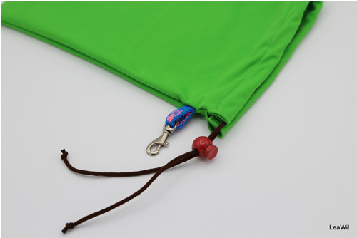 Pytlík softshell zelený se čb tlapkou — foto 2