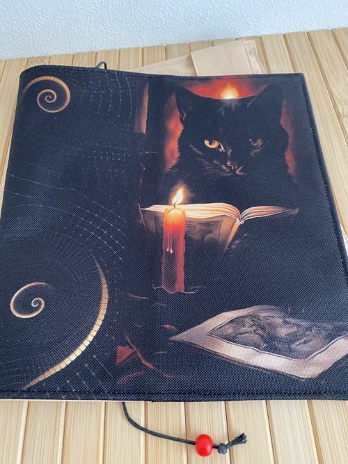 Nepromokavý obal na knihu - Gothic kočka — foto 3