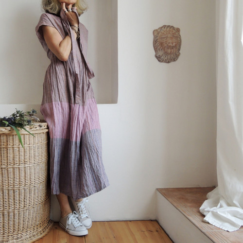 RUTH Provence - Růže a levandule - šaty len — foto 3