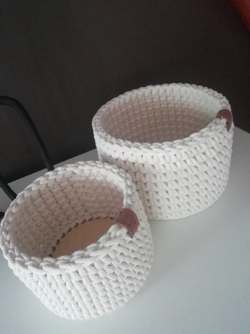 Set Háčkovaných Košíků — foto 4