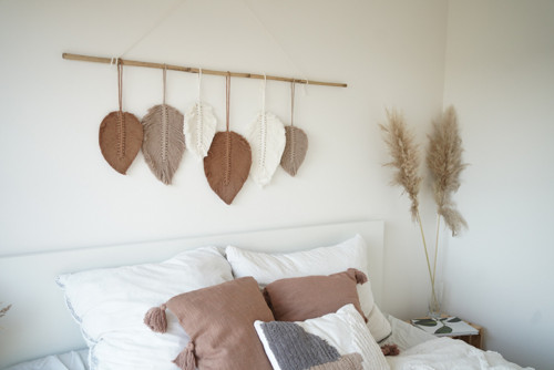 Pirkovy set Macrame karamel s bambusem — foto 5