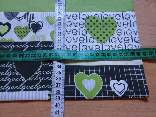 Taška nákupka srdce love — foto 2