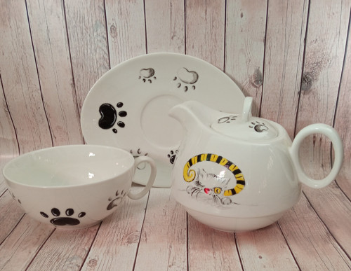 Porcelánový set-KOCOUREK — foto 4