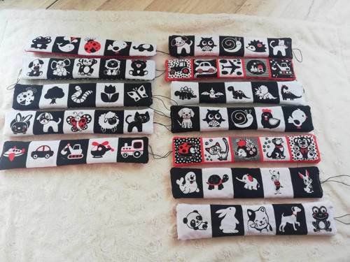 Kontrastní mini leporela kluk — foto 2