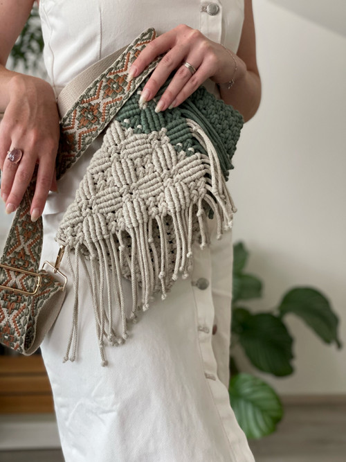 Macramé kabelka — foto 3