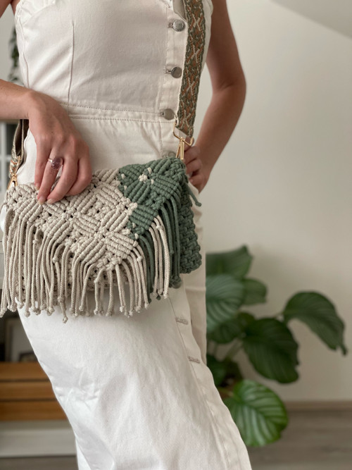 Macramé kabelka — foto 2