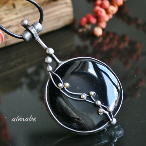 Z ohně zrozený (obsidián černý) — foto 3