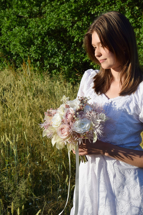 Kytice Boho Pudřenka REZERVACE — foto 3