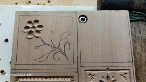 Forma kytička 6x6cm — foto 2