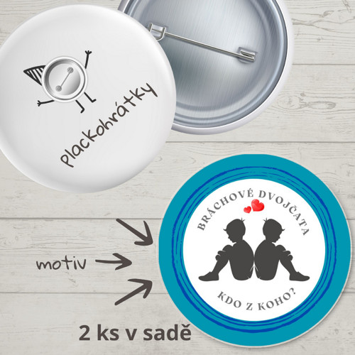 Bráchové dvojčata - sada — foto 2