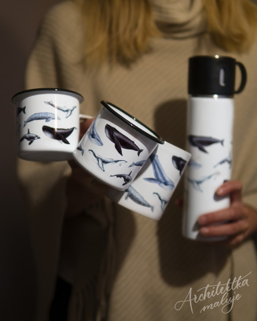 Hrnek 300ml Velryby — foto 2