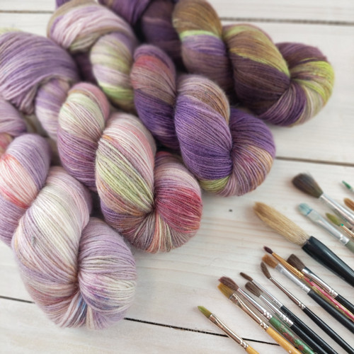 VIOLETTA 2 - ručně barvené merino — foto 6