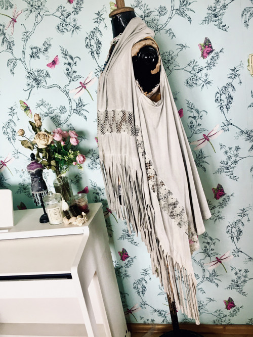 Boho vesta luxusní — foto 3