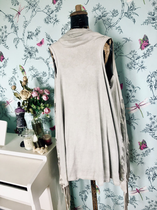 Boho vesta luxusní — foto 4