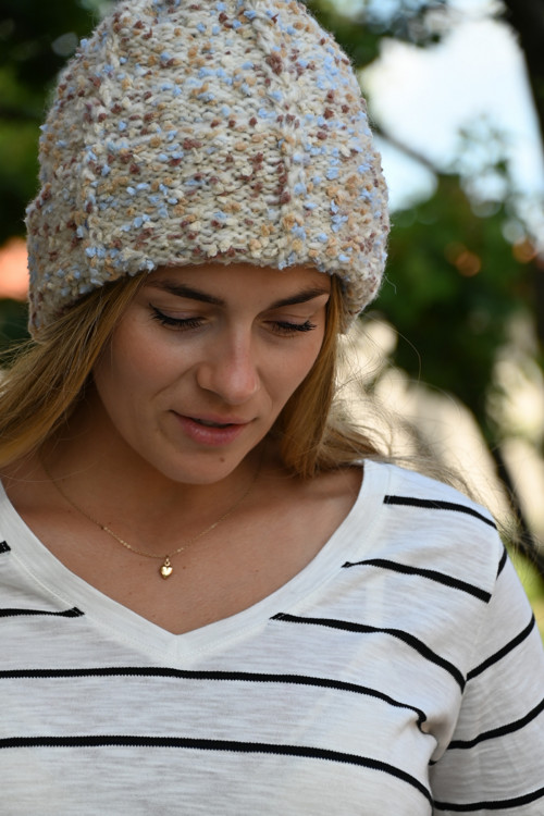Čepice Pom Pom melir — foto 6