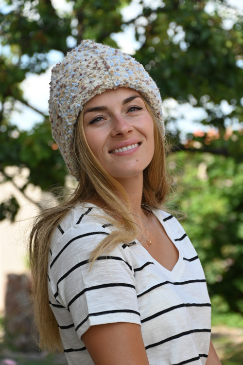 Čepice Pom Pom melir — foto 4