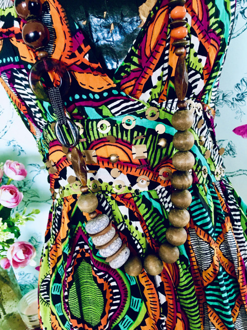 Náhrdelník etno Afrika — foto 2