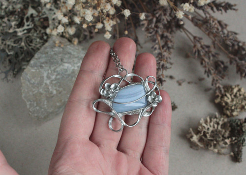 Neldoreth ~ Šperk s chalcedonem — foto 2