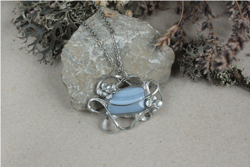 Neldoreth ~ Šperk s chalcedonem — foto 3