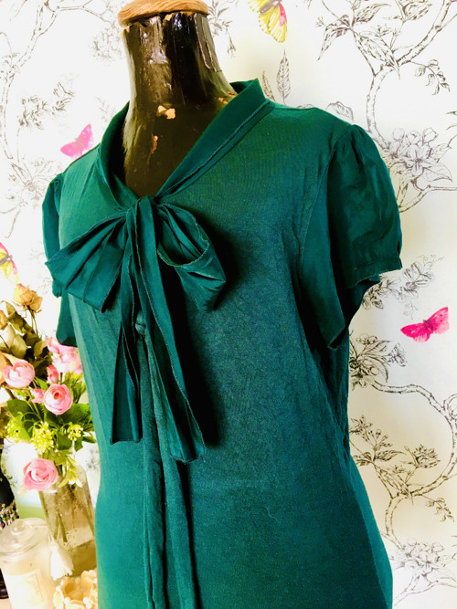 Halenka vintage ve smaragdu — foto 2