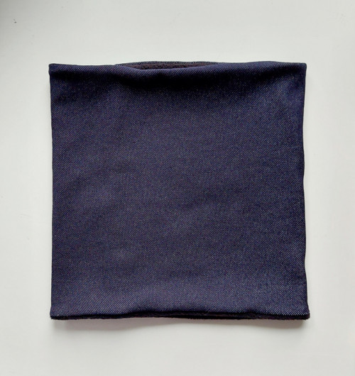 Zimní nákrčník jeans — foto 2