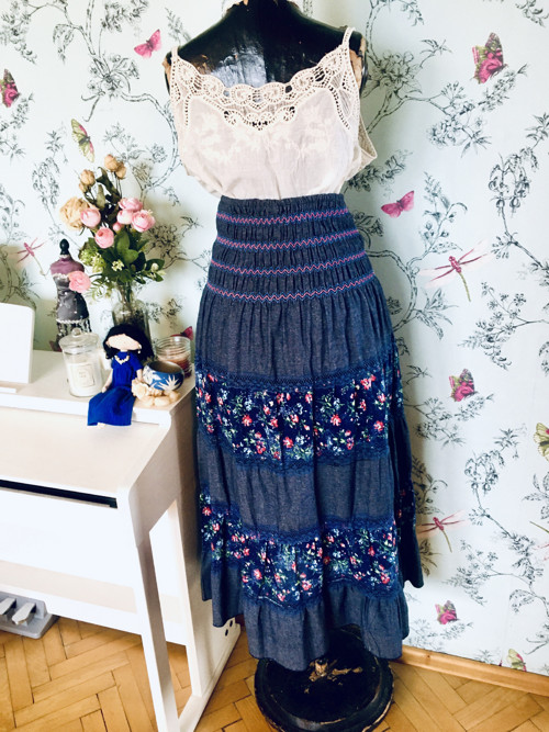 Sukně boho hippie gypsy — foto 4
