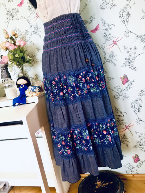 Sukně boho hippie gypsy — foto 3