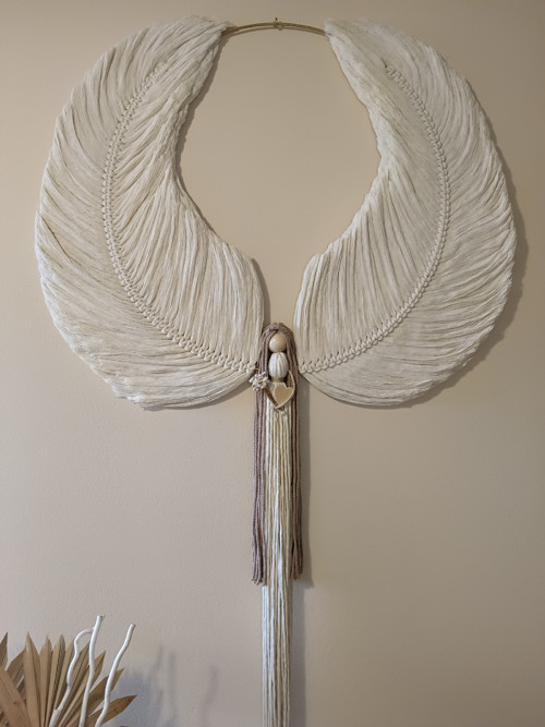 Obří macramé anděl — foto 3