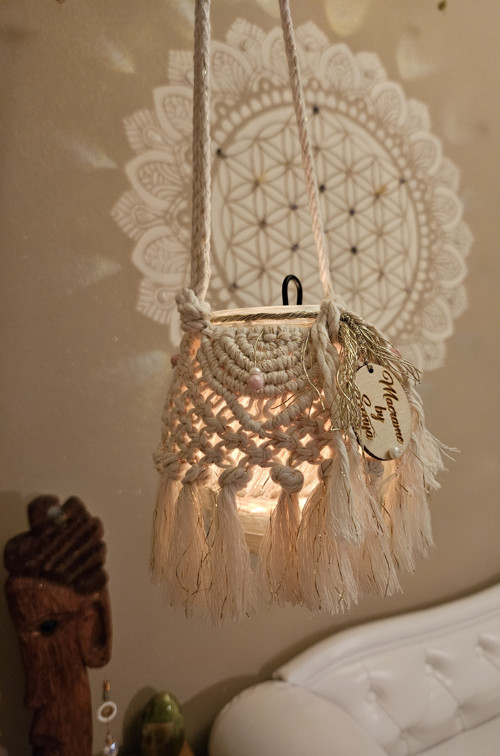 Boho Macrame Lucernička — foto 4