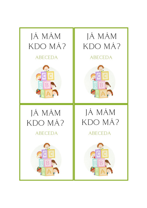 Já mám, kdo má? Abeceda — foto 4