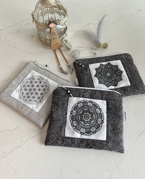 Necesér = pouzdro - MANDALA 21cm — foto 2