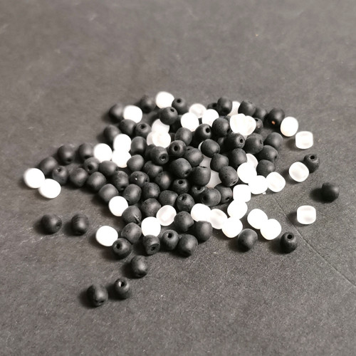 Korálky 4mm mat 100ks — foto 2
