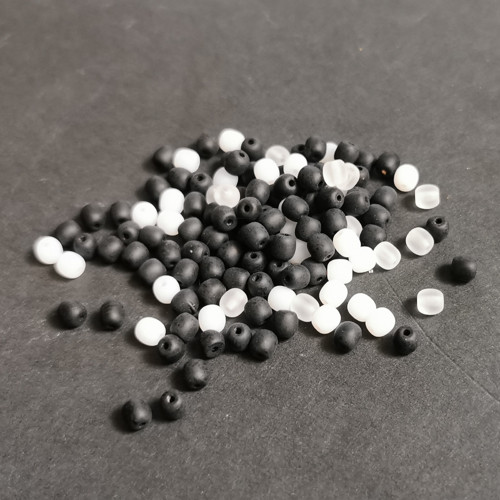 Korálky 4mm mat 100ks — foto 3