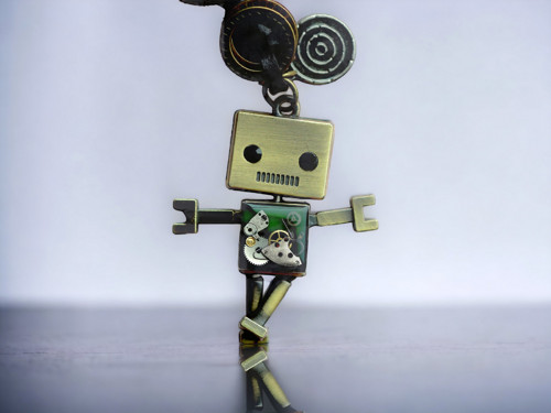 Robot - klíčenka — foto 3