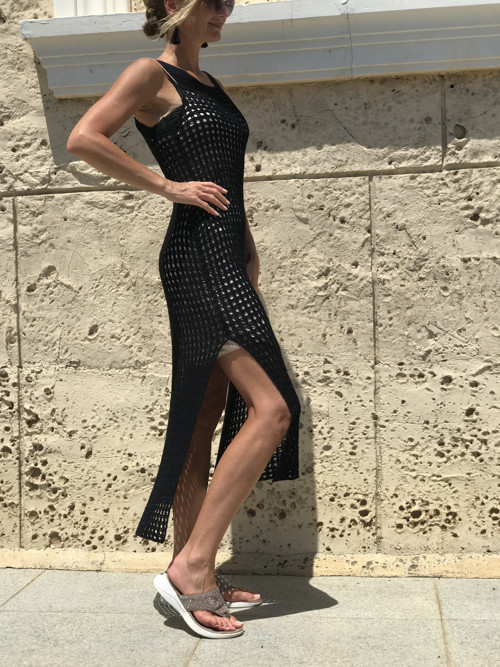 Letní háčkované tílko na pláž — foto 3