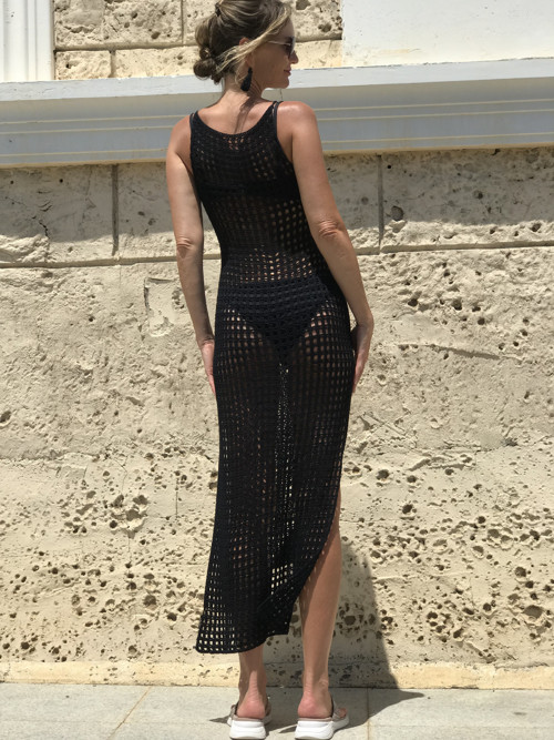 Letní háčkované tílko na pláž — foto 2