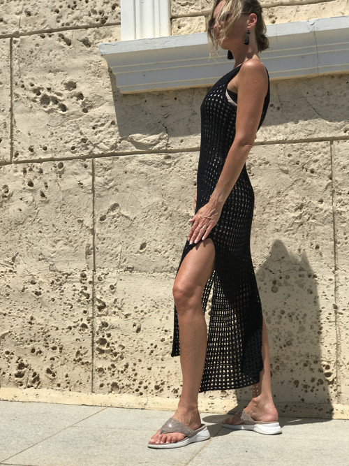 Letní háčkované tílko na pláž — foto 4