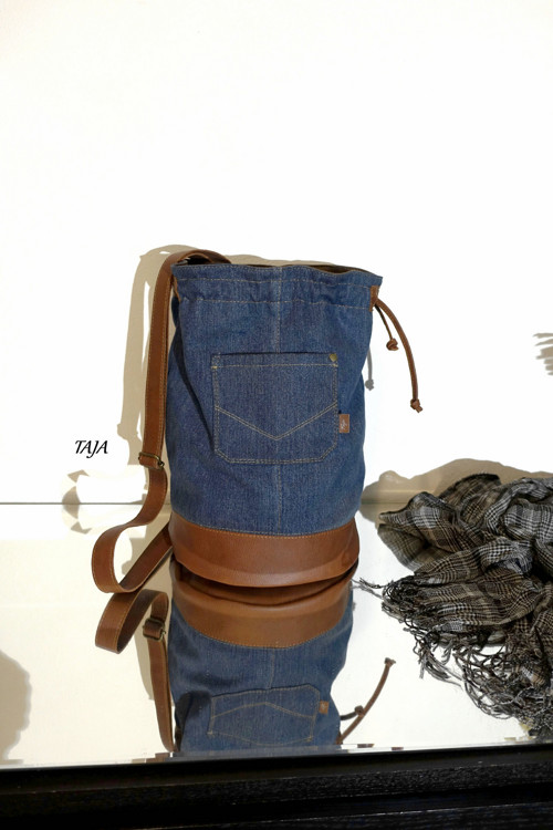 Denim s kůží — foto 5