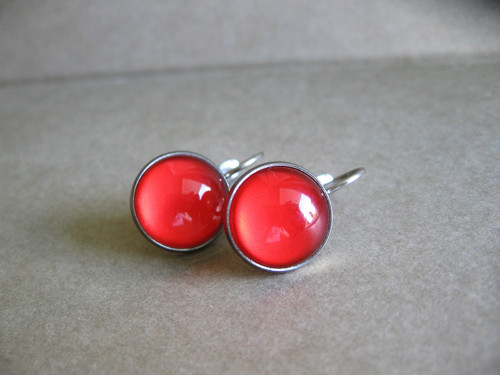 Red Tomato, visací náušnice nerez — foto 2