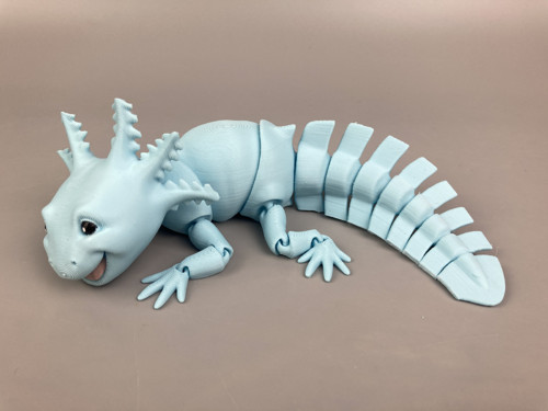 Axolotl s úsměvem M - 3D tisk — foto 5