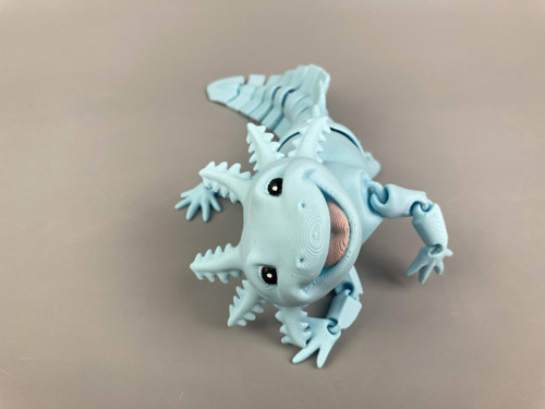 Axolotl s úsměvem M - 3D tisk — foto 4