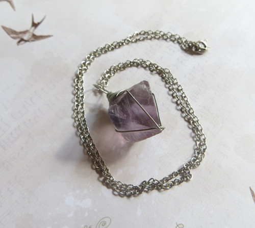 Náhrdelník řetízek s fluoritem — foto 3