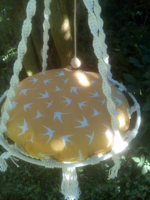 Polštářek do kočičí hamaky - průměr 50 cm — foto 2
