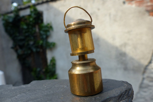 Lampa..mosazná miniatura — foto 6