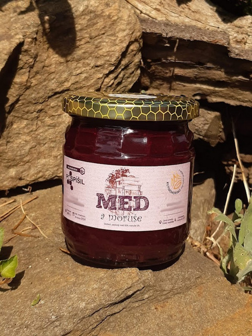 Pastový med a moruše černá 500g — foto 2